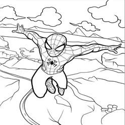 Spiderman Coloring Pages PDF - Free Printable Sheets - 48