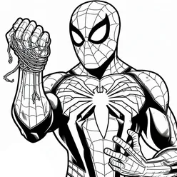 Spiderman Coloring Pages PDF - Free Printable Sheets - 2
