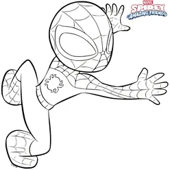Spidey Coloring Pages PDF - Free Printable Sheets - 0