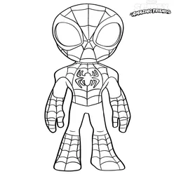 Spidey Coloring Pages PDF - Free Printable Sheets - 5