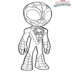 Spidey Coloring Pages PDF - Free Printable Sheets - 10