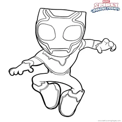 Spidey Coloring Pages PDF - Free Printable Sheets - 12
