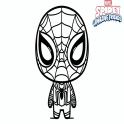 Spidey Coloring Pages PDF - Free Printable Sheets - 14
