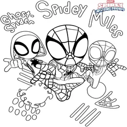 Spidey Coloring Pages PDF - Free Printable Sheets - 15