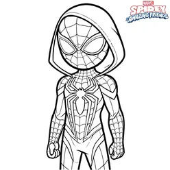 Spidey Coloring Pages PDF - Free Printable Sheets - 20