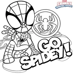 Spidey Coloring Pages PDF - Free Printable Sheets - 24