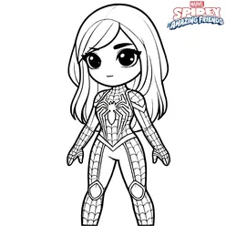Spidey Coloring Pages PDF - Free Printable Sheets - 25