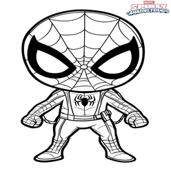 Spidey Coloring Pages PDF - Free Printable Sheets - 34