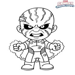 Spidey Coloring Pages PDF - Free Printable Sheets - 3