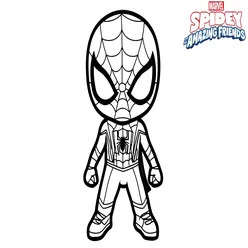 Spidey Coloring Pages PDF - Free Printable Sheets - 0
