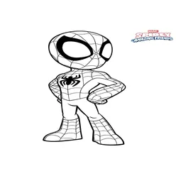 Spidey Coloring Pages PDF - Free Printable Sheets - 51