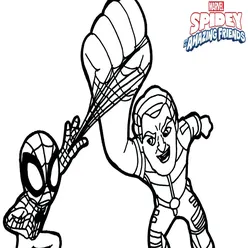 Spidey Coloring Pages PDF - Free Printable Sheets - 53