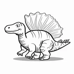 Spinosaurus Printable Coloring Book Pdf - 4