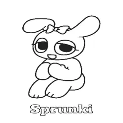 Sprunki Printable Coloring Book Pdf - 17