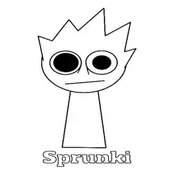 Sprunki Printable Coloring Book Pdf - 38