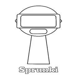 Sprunki Printable Coloring Book Pdf - 2