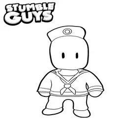 Stumble Guys Printable Coloring Book Pdf - 0