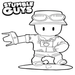 Stumble Guys Printable Coloring Book Pdf - 4
