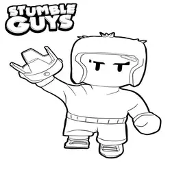 Stumble Guys Printable Coloring Book Pdf - 10