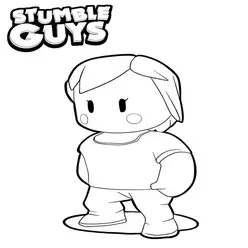 Stumble Guys Printable Coloring Book Pdf - 15