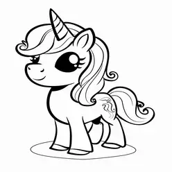 Unicorn Printable Coloring Book Pdf - 3