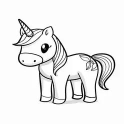 Unicorn Printable Coloring Book Pdf - 6