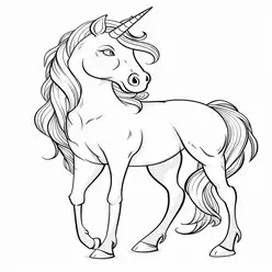 Unicorn Printable Coloring Book Pdf - 8