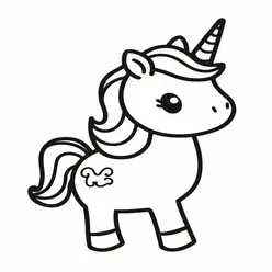 Unicorn Printable Coloring Book Pdf - 10