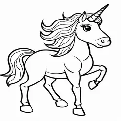 Unicorn Printable Coloring Book Pdf - 12