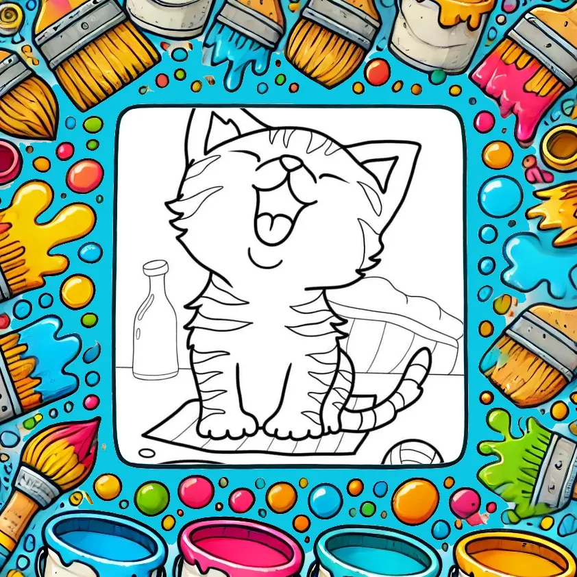 Meow-velous Cat Coloring Pages: Where Creativity Meets Whiskers