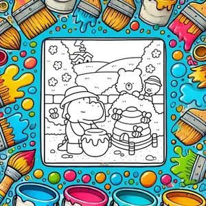 Comfy Days Coloring Pages PDF - Free Printable Sheets