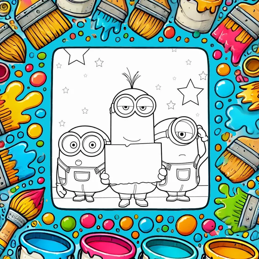 Minion Coloring Pages Pdf