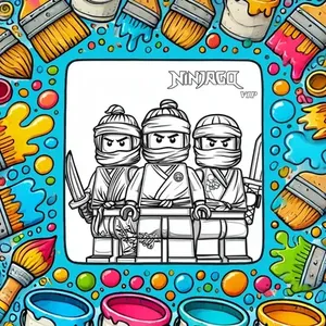 Ninjago Coloring Pages PDF - Free Printable Sheets