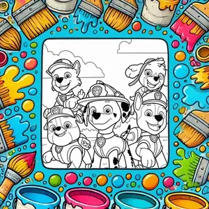 Paw Patrol Coloring Pages PDF - Free Printable Sheets