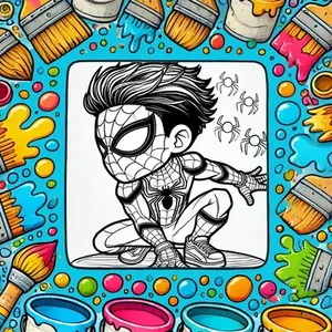 Spidey Coloring Pages PDF - Free Printable Sheets